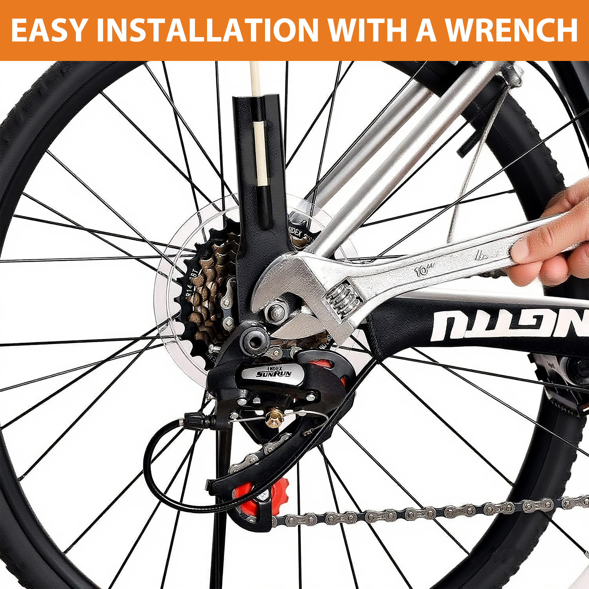 Bike Safety Flag with Pole – High Visibility Bicycle Flag for Kids & Adults, Bike Trailer, Trike, Scooter, Wheelchair, Go Kart Safety Flag for Cycling Protection - Image 5