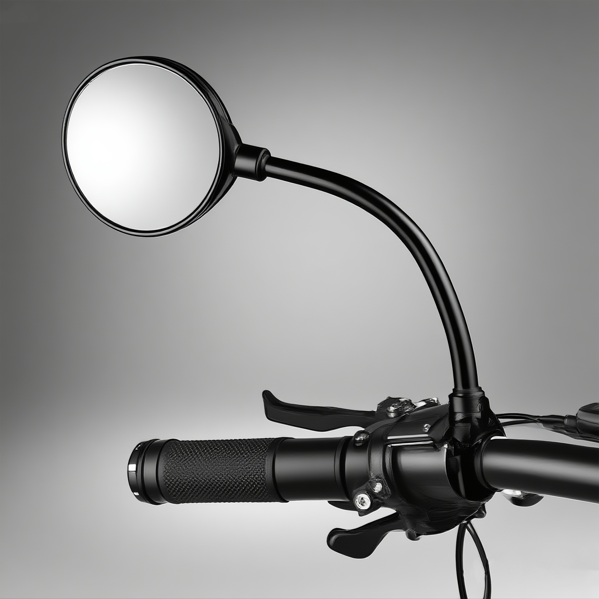 RidingRush Bike Mirror Handlebar Mount – Adjustable Wide-Angle Rear View Mirror, Tool-Free Clamp for 22–32 mm Handlebars Suitable for bicycles, electric bicycles, motorcycles, scooters, etc - Image 5