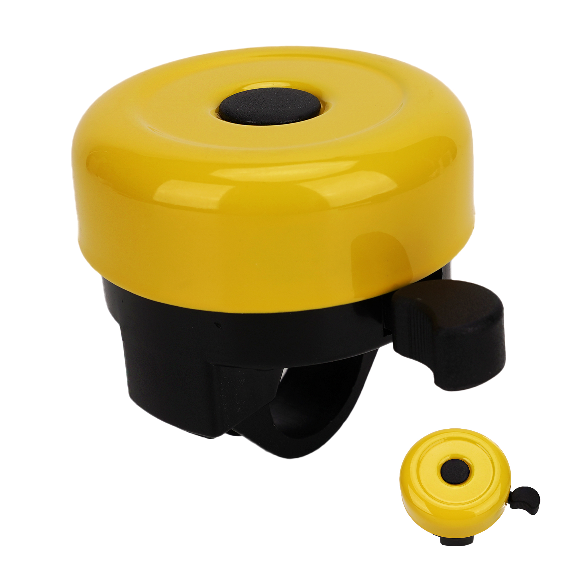 Bike Bell for Kids – Cute Bicycle Bell for Boys & Girls, Easy-to-Install Handlebar Bell for Kids' Bikes & Scooters, Loud Ring Sound, Yellow - Image 3