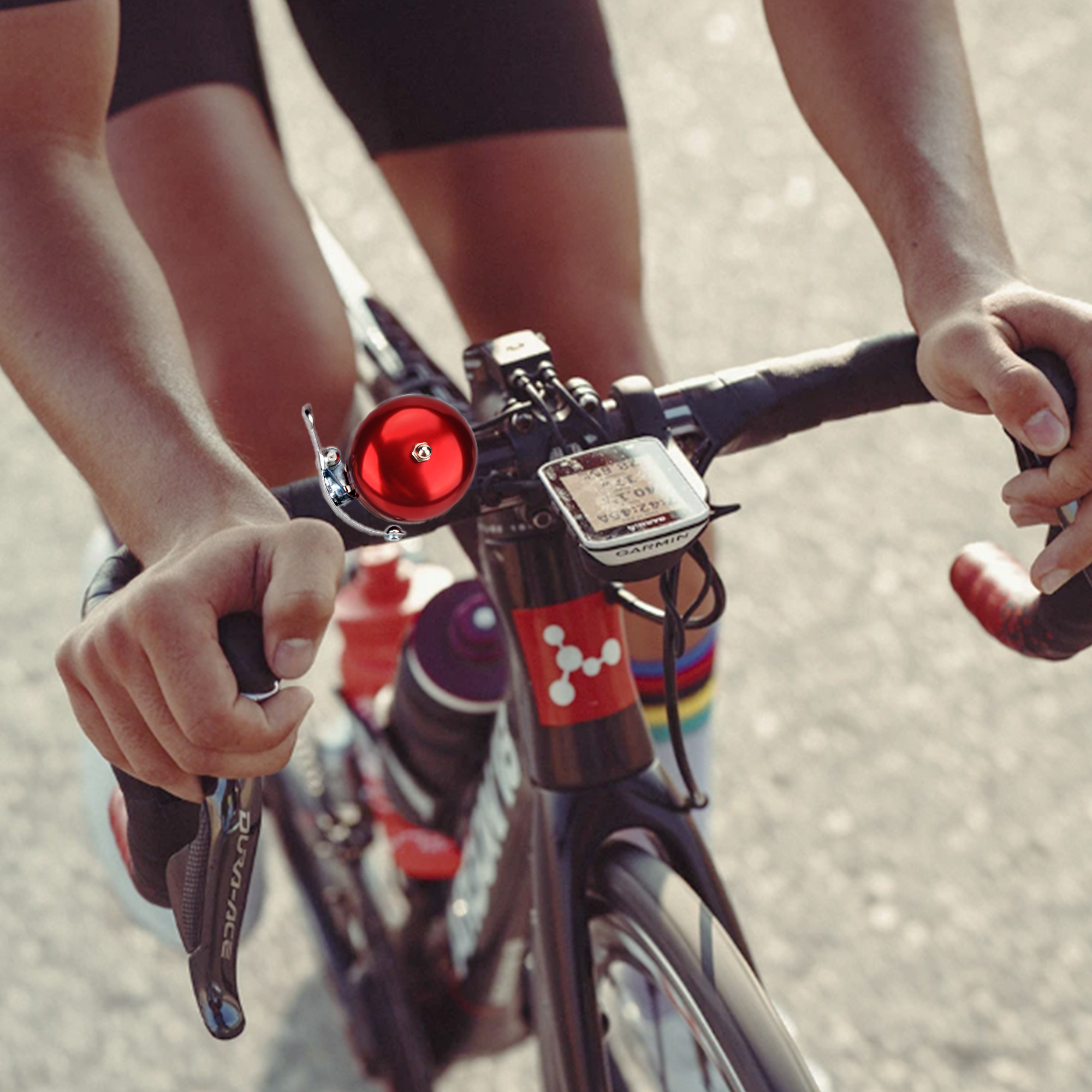 Bike Bell for Adults – Loud and Clear Sound, Classic Metal Design, Easy to Install, Suitable for bicycles with darker colors, Mountain Bikes, Road Bikes, and Scooters ( Red ) - Image 6