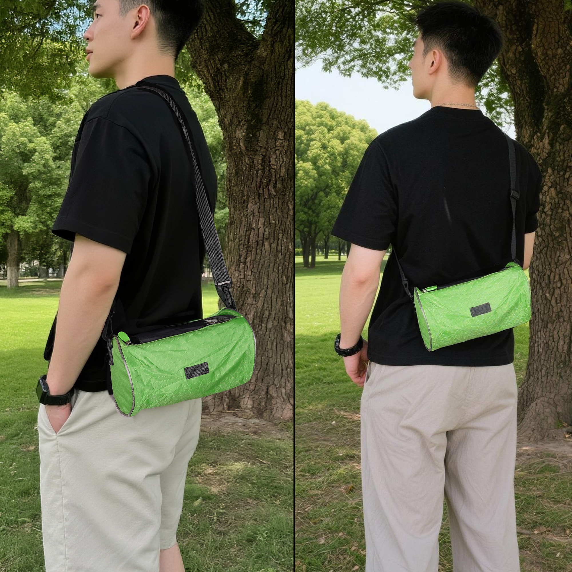 Bike Handlebar Bag – Waterproof Bicycle Front Frame Bag with Sensitive TPU Touch Screen, Phone Holder Cycling Storage Pouch for Road, Mountain, and Electric Bikes - Image 6