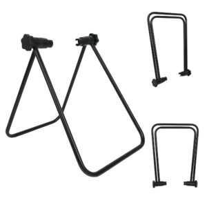 Bike Work Stand, Portable Floor Bicycle Stand for Road Bike, Mountain Bike, E-Bike, Single Indoor Bike Holder Rack