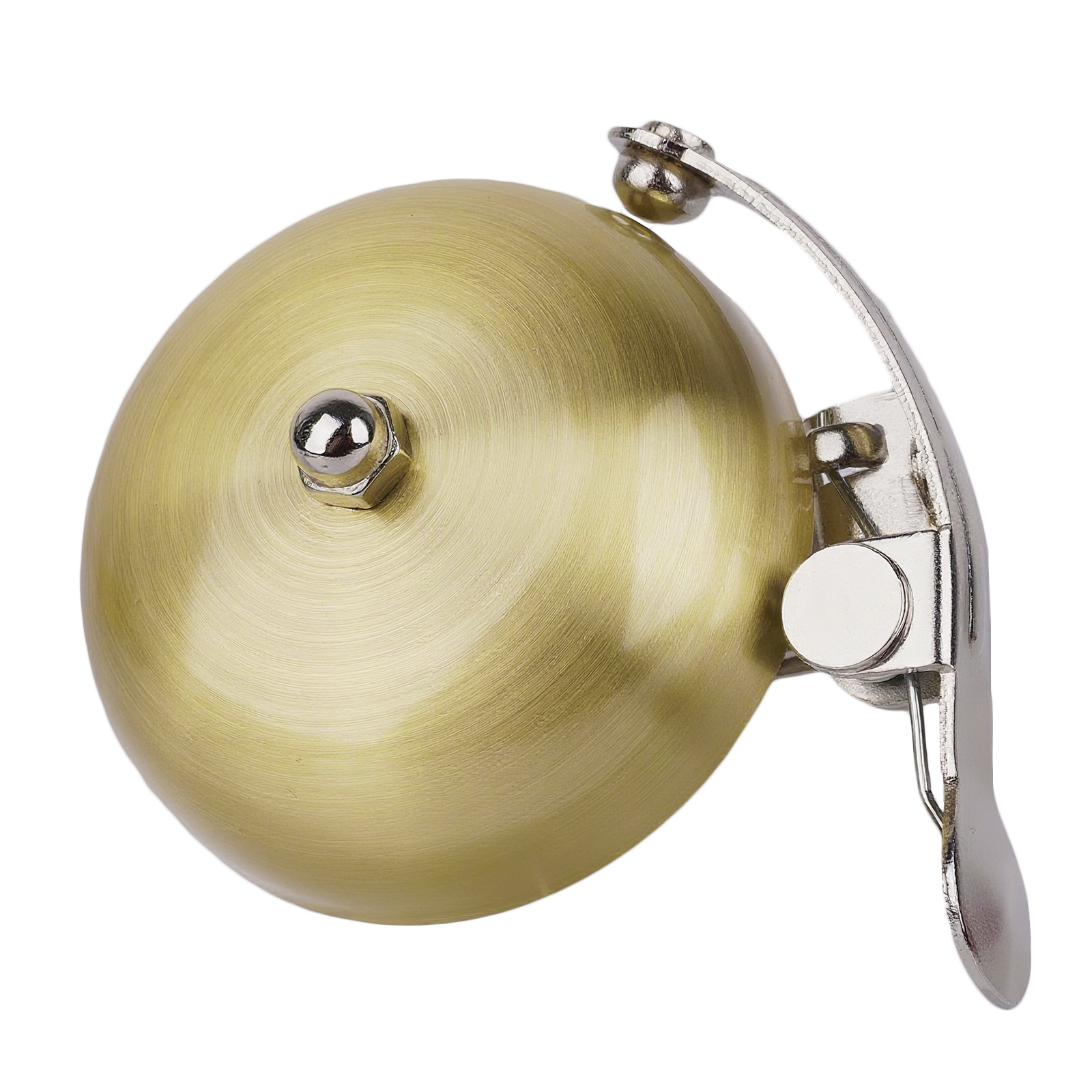Brass Bike Bell, Bicycle Bell for Adult Bikes, Loud & Clear Sound Bicycle Bell for Adults & Kids Classic Design, Easy Installation Fits Mountain, Road, Folding Bikes and Scooters